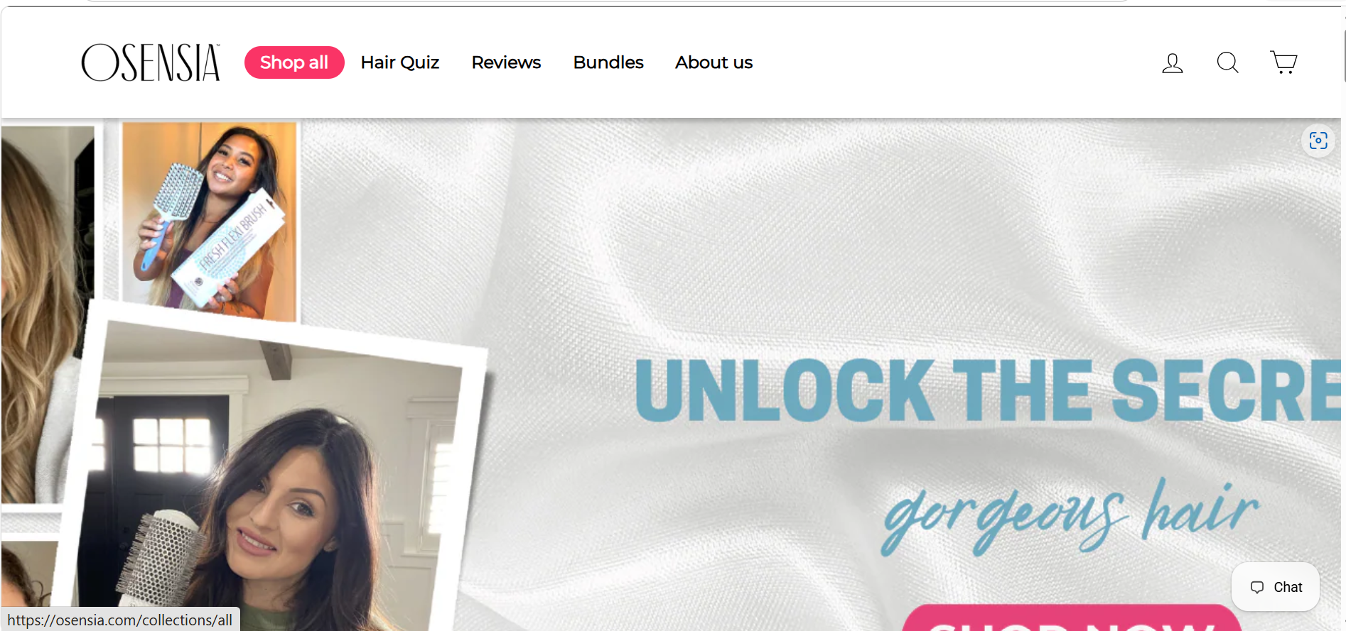 Osensia — Quiz-led personalization for a natural hair-care DTC brand